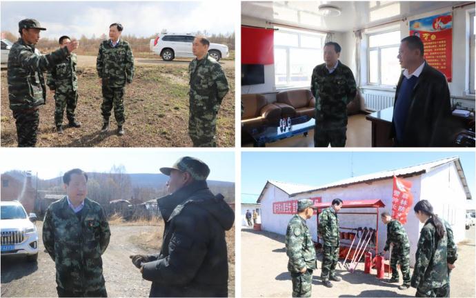 區(qū)委副書記、區(qū)長戴學(xué)勇以“四不兩直”的方式深入基層督導(dǎo)檢查森林防火工作